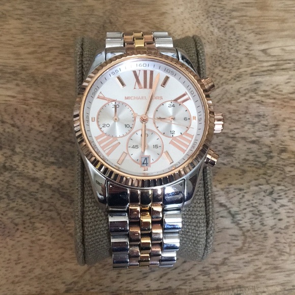 Michael Kors Lexington Watch Tritone 